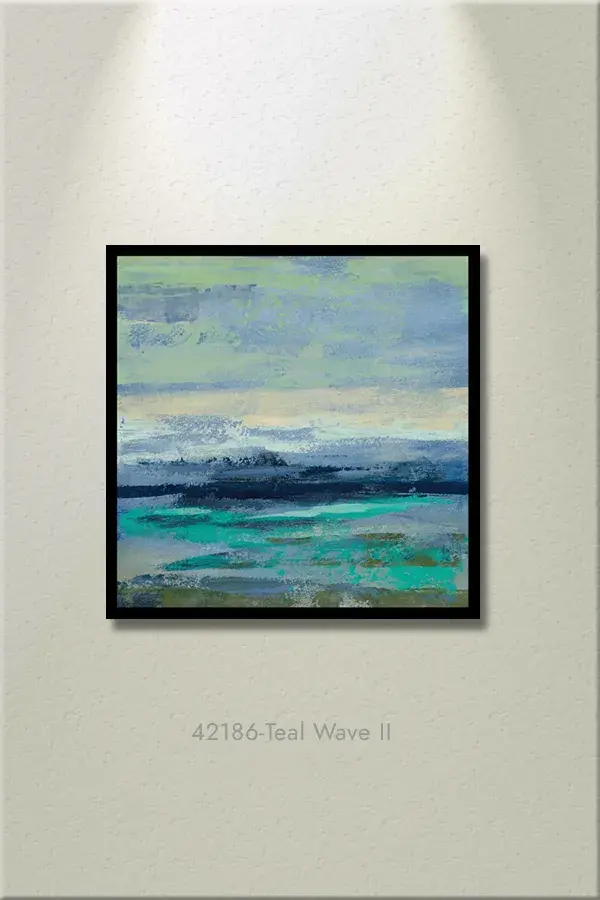 Cuadro paisaje abstracto moderno