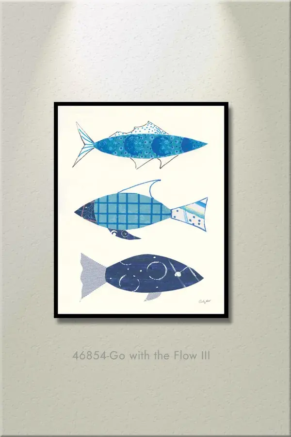 Cuadro marino de peces